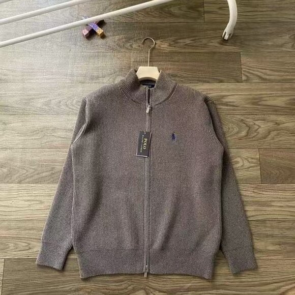 Polo Ralph Lauren Sweaters - Brand new with tags, brown POLO Ralph Lauren wool tweed coat, Polo Bear sweater